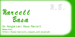 marcell basa business card
